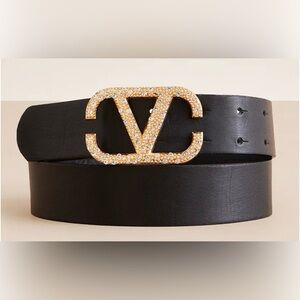 Rhinestone belt